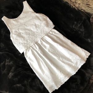 LN “GORGEOUS” Polo Ralph Lauren white Eyelet dress